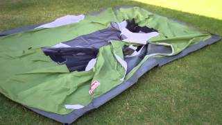 A look at the Coleman 9X7 4 person Sundome Tent [upl. by Isadora20]