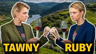 TAWNY vs RUBY Port Wines Comparing amp Tasting DOURO Valley Iconic Styles [upl. by Uund]