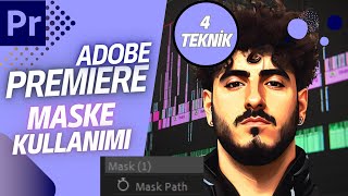 Adobe Premiere Proda 4 Farklı MASKELEME Yöntemi  MASK Nasıl Kullanılır [upl. by Zuckerman]