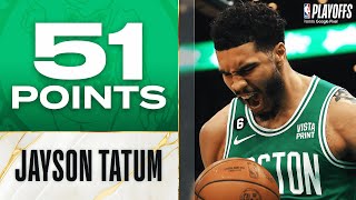 EVERY POINT From Jayson Tatum’s EPIC 51PT Game 7 Performance PLAYOFFMODE [upl. by Ivana]