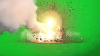 Rocket Blast Green Screen Effect [upl. by Adiahs]