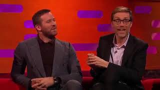 Classic Graham Norton  Armie hammer does CGI thrice [upl. by Eussoj]