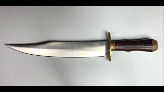 Cold Steel Natchez Bowie Knife SK5 39LABS [upl. by Nylrehs]