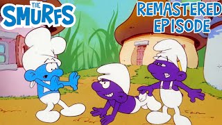 The Purple Smurfs • REMASTERED EDITION • The Smurfs • Cartoons For Kids [upl. by Nivlam967]