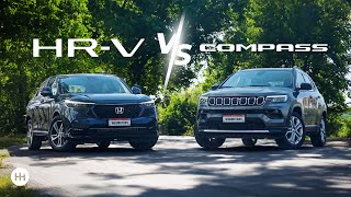 Comparativo Honda HRV Touring x Jeep Compass Longitude  Qual SUV de R 190 mil é melhor [upl. by Emelyne]