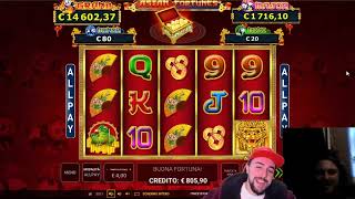 spike slot italia  Una partita alla ASIAN FORTUNES con Moreno [upl. by Wymore]