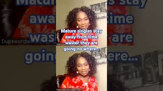 Mature singles stay away from time waster they are going no where [upl. by Atnuahsal]