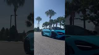 ￼ McLaren 765lt exhaust noise and burble mclaren shorts ￼ [upl. by Alrak]