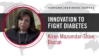 Biocon’s Kiran MazumdarShaw Innovation to Fight Diabetes [upl. by Haerle]