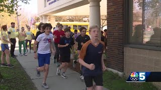 Local youth running group ready to tackle the Vermont City Marathon [upl. by Otrebor]