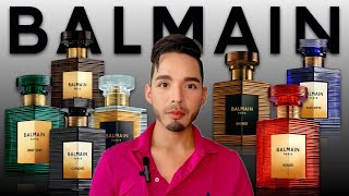 BALMAINS NEW Fragrance Collection Review [upl. by Engen]