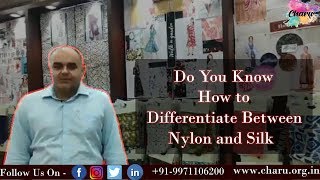 Do you know how to differentiate between Nylon and Silk Fabric  Fashion Fabric Store [upl. by Nus]