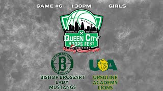 Queen City Hoops Fest  Game 6  Bishop Brossart vs Ursuline Womens Basketball  122223 [upl. by Neron]