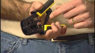 Klein Tools Ratcheting Modular CrimperStripper [upl. by Mirth]