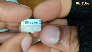 Unboxing amp test mi Xiaomi 265 GB cheap memory card  Memory card  don’t buy the wrong SD card [upl. by Nannahs]