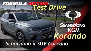 SsangYong KGM Korando  La sostanza non cambia Rimane sempre un bel SUV  Test Drive 2024 [upl. by Adeehsar]