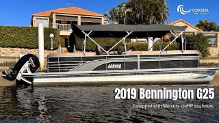 Coastal Boat Sales 2019 Bennington 25G [upl. by Par120]