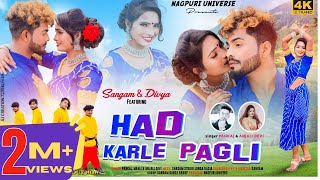 New theth nagpuri video 2024 हद कार्ले पगली Sangam amp Divya Singer Anjali devi  pankaj mahli [upl. by Eelyek]