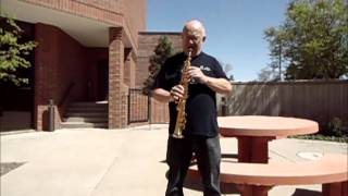 Dave Thrush Testing Phil Barone Soprano Sax [upl. by Coral]