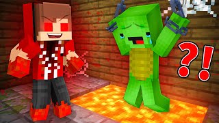 How did Scary JJEXE Find and Catch Mikey  Survival Battle  Maizen Minecraft Animation [upl. by Goggin]