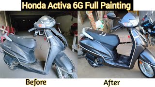 Honda Activa 6G full Restoration  video perfectly like New [upl. by Russi696]