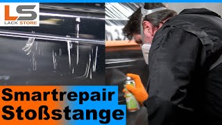 Smartrepair mit Spraydose Stoßstange  einfach und schnell  LACKSTORE [upl. by Riancho]