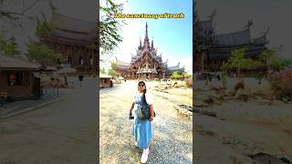 Pattaya’s iconic gem sanctuary of truth shorts youtubeshorts viral toptrending [upl. by Zonnya]