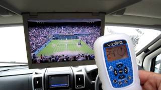 How to use the AutoTrail VuDome Satellite Receiver for motorhomes with Media Pack [upl. by Lohcin664]