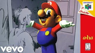 Take On Me but its in the Super Mario 64 Soundfont Music Video [upl. by Lanita]