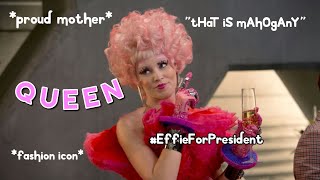 Effie Trinket being the most fabulous character in the whole of Panem for around 10 minutes straight [upl. by Starlin903]