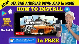 📥 GTA SAN ANDREAS DOWNLOAD In FREE 2024  HOW TO DOWNLOAD AND INSTALL GTA SAN ANDREAS [upl. by Newhall]