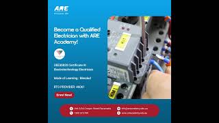 UEE30820 Certificate III Electrotechnology Electrician Course [upl. by Karlow]