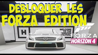 Forza Horizon 4 Voitures Forza Edition à débloquer [upl. by Aniraz]