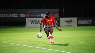 Black Stars First Training Session In Ivory Coast [upl. by Christi291]