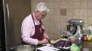 World Tour  German Red Cabbage recipe [upl. by Ahsimac829]