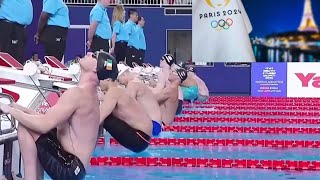 FINAL RELEVOS 4x100 Esyilos MUNDIAL Natación DOHA 2024 😎TREPIDANTE [upl. by Clawson]