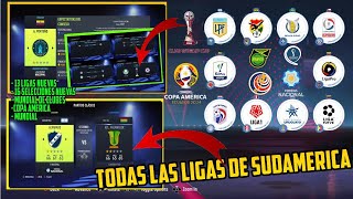 FIFA 18  TODOS LOS EQUIPOS PAISES Y LIGAS LICENCIADAS [upl. by Toh]