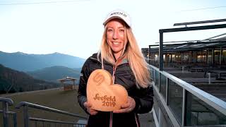 Teresa Stadlober auf der roadtoseefeld2019 [upl. by Mercorr90]