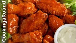 Buffalo Chicken Wings  Spicy EasyFast [upl. by Niai]