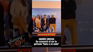 Andrés Wiesse conmovido tras ver la película quotSube a mi nubequot nubeluz andreswiesse afhs [upl. by Endys]