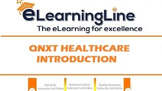 QNXT System INTRODUCTION by ELearningLine 8482000448 [upl. by Daggett777]