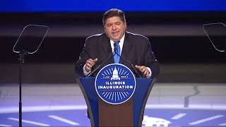 Gov JB Pritzker delivers inaugural address [upl. by Aisaim]