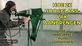 Hoe 2K hoogglanslak aanbrengen [upl. by Easton]