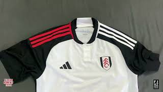 Unboxing Fulham FC home kit 202324 [upl. by Persson]