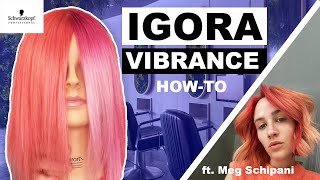 Stylist Hacks  Color Melting Hair Techniques With IGORA VIBRANCE  Schwarzkopf Professional USA [upl. by Brazee]