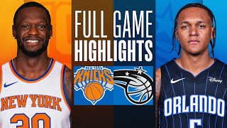 KNICKS at MAGIC  FULL GAME HIGHLIGHTS  December 29 2023 [upl. by Eetse]