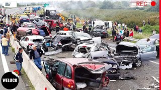 300 Tragic Moments Insane Car Pileup Crash Got Instant Karma  Idiots in Cars 2024 [upl. by Oderfla885]