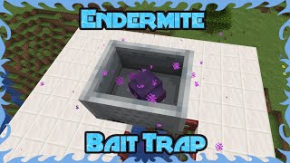 Minecraft Tutorials  Enderman Bait Trap  Endermite Minecart Bait 120119118 [upl. by Yniatirb]