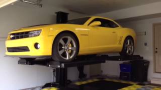 Camaro SS rides on car lift [upl. by Kenaz]