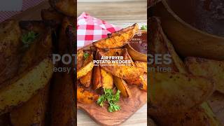 Air Fyer Potato Wedges 🥔 recipe airfryer potato easy cooking food shortsfeed shortsviral [upl. by Nehtanhoj]